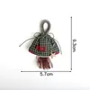 Broches de Peluche Creativos y Lindos de Animales de Dibujos Animados para Niñas, Accesorios Creativos Hechos a Mano para Ropa y Bolsos, Regalos