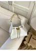 Bolsa Pequeña de Bordado de Diamantes para Mujer 2026 Nueva de Moda Versátil Bolso Cruzado con un Toque de Lujo, Bolso Cuadrado Pequeño de Hombro Debajo del Brazo