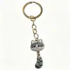 Collar de Gato Lindo con Ojos Grandes Morado Misty Girly, Collar Dulce y Genial para Chicas con Filtro Incorporado, Diseño de Cola Móvil