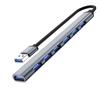 Estação de acoplamento para computador de celular hub tipo-c divisor USB 3.0 HUB estação de acoplamento USB um para quatro