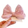 Bobbi cuento de hadas 24 primavera nuevo celebridad de internet Princesa Perla lazo tridimensional pinza superior diadema para el pelo infantil