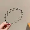 Diadema para lavarse la cara y mascarilla facial para hombre con dientes, antideslizante, diadema deportiva invisible, pinza para el pelo mate, accesorio para el cabello
