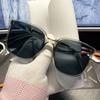 Nueva moda europea y americana G gafas de sol para mujer de montura grande gafas de sol negras gafas de sol de celebridad de Internet TikTok live