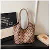 Nueva Bolsa de Axila Versátil de Lunares para Mujer, Bolso Tote de Alta Gama de Gran Capacidad para Mujer, Bolso de Hombro para el Trabajo y los Viajes