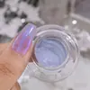 Pó de Unha Aurora Camaleão Ultra Brilhante Venda Quente Transfronteiriça Espelho Mágico Luar Pó de Espelho 12 Cores Néon Acessórios para Nail Art