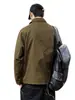 Ropa de Hombre Fengshe / Nueva Chaqueta Retro Americana Primavera y Otoño 2026 Abrigo de Trabajo para Hombre Parte Superior Moderna y Elegante
