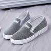 Zapatos de Tela Estilo Nuevo Old Beijing para Mujer, Zapatos Planos de Primavera y Otoño, Zapatos Casuales Slip-On Perezosos, Tenis para Estudiantes, Zapatos de Lona para Mujer