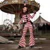 Disfraces de Halloween Transfronterizos para Niños, Faldas a Cuadros de Payaso para Niñas, Disfraces de Fiesta de Carnaval para Niños