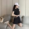 Traje Deportivo para Mujer Verano 2024 Nuevo Celebridad de Internet Calle Dulce y Picante Fitness Running Moda Casual Conjunto de Dos Piezas con Capucha