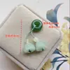 Accesorios de Colgante Xiao Tianran Vaina de Loto Colgante Pequeño Cristal Ágata Jade Hetian Colgante Pulsera Collar Accesorios DIY