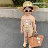 Traje de Banho Infantil Feminino Coreano Dividido Fofo Bebê Menina Traje de Banho Estilo Saia Pequena Princesa Médio e Grande Traje de Banho Infantil