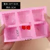 Estilo Fresco e Simples Folha de Tartaruga Oval Quadrado Grande Sabonete Artesanal Molde de Silicone Molde Antiaderente para Sabão Frio e Sabão com Óleo Essencial