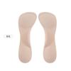 Plantilla para arco del pie con almohadilla de siete puntos para mujer, tacón alto 3/4, absorción de impactos, suave, para zapatos individuales, disponible al por mayor