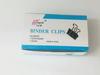 Clip Negro de Cola Larga Clip Metálico Clip para Billetes Clip Cola de Golondrina Clip para Papelería Clip Multifuncional En Caja Directo de Fábrica
