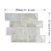 Suministro directo transfronterizo de pegatinas de pared autoadhesivas al por mayor, pegatinas de pared de plástico 3D con forma de gota, resistentes al aceite, impermeables, para cocina, baño, azulejos de imitación, azulejos de metro.