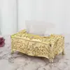 Atacado do Fabricante Caixa de Lenços de Canto Direito Caixa de Lenços Criativa Hotel Plástico Acrílico Caixa de Guardanapos para Desktop