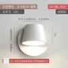 Lámpara de pared LED de lectura nórdica minimalista para dormitorio, mesita de noche, con interruptor independiente, brillo de esquina ajustable, pared de fondo para sala de estar