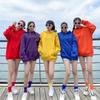 Suéter Suelto con Capucha Multiusuario Color Caramelo Hermanas Pareja Chaqueta de Vestir de Clase para Mujer Vestido de Novia Chaqueta para Foto de Viaje en Grupo