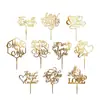Decoraciones acrílicas para pasteles de boda estilo ins transfronterizo para mesas de postres de compromiso, boda, matrimonio y propuesta con toppers acrílicos