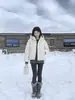 Chamarra de plumón con capucha ADAM BO, a prueba de viento e impermeable para exteriores, 90% plumón de pato blanco, abrigo acolchado de invierno unisex