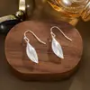 Nuevos Pendientes de Madera Cepillada con Frutas, de Diseño Elegante y Único, Pendientes de Personalidad Vintage para Mujer