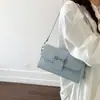 Bolso Retro Francés para Debajo del Brazo para Mujer 2026 Nuevo Estilo Minimalista Bolso de Hombro Cruzado de Cuero Suave Bolso Casual de Viaje para Vacaciones