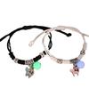 Pulsera Luminosa Estudiante Femenina Dos Personas Mejor Amiga Tres Personas Amistad Moda Coreana Pulsera Luminosa Regalo de Pareja para Hombres y Mujeres