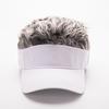 Boné Peruca Masculina Boné com Aba Feminino Estilo Coreano Personalizado Proteção Solar Chapéu de Sol Chapéu de Sol de Rua Item Quente da Moda Adulto