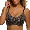 Sujetador inalámbrico de gel de Amazon para mujer, escote en V profundo, sin costuras, suave y cómodo, con tirantes ajustables, soporta y minimiza los bustos grandes