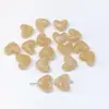 12*14mm Contas Acrílicas Bicolores em Formato de Coração para DIY Colar Pulseira Acessórios de Cabelo Coração 14mm Coração Pêssego em Estoque