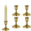 Portavelas Retro Transfronterizo Estilo Europeo Creativo Forma de Campana Base para Velas Lujo Ligero Estilo Nórdico Arte de Hierro Metálico Portavelas