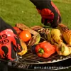 Guantes de barbacoa de aramida ignífugos antideslizantes resistentes a altas temperaturas de 500 grados, aislamiento para barbacoa, venta al por mayor de fábrica
