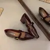 Zapatos de tacón grueso estilo francés Chuyuji inspirados en Chanel para mujer, nuevos zapatos Mary Jane de nicho para primavera y otoño 2026, elegantes