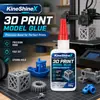 Pegamento de ensamblaje para impresión 3D KineShineX, unión fuerte para piezas rotas de modelos, adecuado para PLA y otros materiales