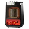 Calentador Doméstico 110V Estándar US Transfronterizo Llama Dinámica 3D Silencioso Ahorro de Energía PTC Calentamiento Rápido Calentador Eléctrico