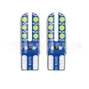 Tgz Flash Silicona LED Luz de Coche T10 Luz de Posición 12 LED Panel de Instrumentos Luz de Matrícula W5W Luz Pequeña COB Seis Colores