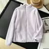 9 cores para escolher! Estilo de casal! Jaqueta Casaco Cardigan de Lã Retro Outono Novo Gola Alta com Pelúcia