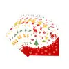 Transfronteiriço Novo Desenho Animado de Natal Estampa Floco de Neve Rena Louça Descartável Festa Copos de Papel Guardanapos de Papel Pratos de Papel