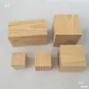 Patas de Cama Elevadoras de Madera Maciza Patas de Mesa Almohadillas Elevadoras para Patas de Cama Pies de Sofá Bloques Elevadores para Muebles Elevadores para Mesas de Café Cubos para Pies de Gabinete