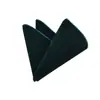 Pañuelo Cuadrado de Terciopelo Profesional para Hombre 23*23cm Ejecutivo de Negocios Cuadrado Plegable Liso Rojo Vino Pañuelo de Bolsillo para Novio