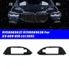 1 Par 51118085637 51118085638 Es Adecuado para Bmw X5 G05 Marco de Soporte de Parachoques Delantero Cubierta Decorativa