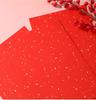 Papel Especial Vermelho, Vermelho Brilhante Salpicado com Papel Perolado Dourado, Papel de Arte Vermelho Dourado Flutuante, Papel Vermelho ao Toque