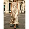 Vestido retro francés de lunares de alta gama hecho a medida 2026, elegante y adelgazante, sin mangas, de longitud media