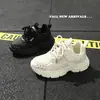 Tallas 32-41 Zapatos deportivos de cuero de microfibra con suela de EVA para niños mayores, zapatos de viaje para niños, zapatos casuales tipo papá para niños y niñas 6579