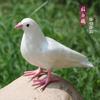 Enfeites de Pombo Simulados, Adereços de Pombo Branco, Decorações de Casamento com Pombos Voadores, Modelos de Animais, Espécimes de Pássaros com Penas