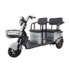 Triciclo Elétrico C6 de Longa Duração, Triciclo Elétrico Portátil para Trabalho, Deslocamento, Compras e Transporte, Fabricante de Triciclos Elétricos