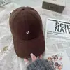 Gorra de Béisbol Bordada Nueva 2025 para Hombres y Mujeres, Ala Ancha Adelgazante, Gorra Simple de Algodón Puro Lavada Tipo Pico de Pato