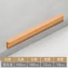 Wg6Q Manija Negra Simple Moderna en Forma de T para Armario, Gabinete, Zapatero, Cajón, Extensión de Manija para Puerta de Armario