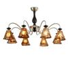 Lustre para Sala de Estar Francesa, Estilo Meados do Século, Iluminação Principal de Hall Retrô Americano, Iluminação de Sala de Jantar e Quarto de Luxo de Designer