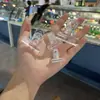 Estilo Ins Creativo Transparente Pinza Pequeña Pinza para Boletos Pinza de Cola Larga Pinza Selladora de Snacks Estudiante Oficina Factura Unión de Papeles de Examen